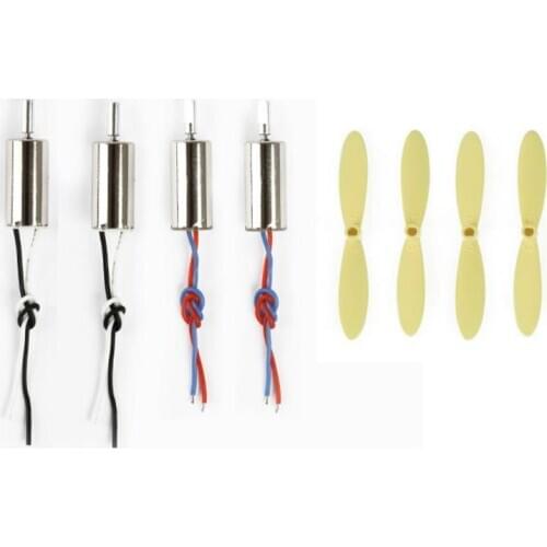 Original Hubsan H122D X4 STORM Spare Parts H122D-10 Hubsan H122D X4 RC Racing Quadcopter Backup Propeller Blade Motor Kit
