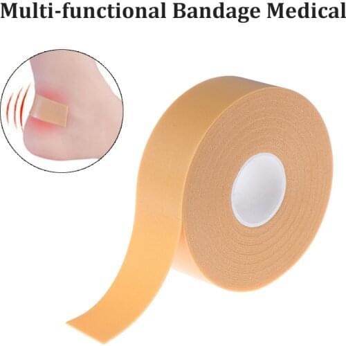 Multi-functional Bandage Medical Rubber Plaster Tape 1 Roll Self-adhesive Elastic Wrap Antiwear Waterproof Heel Sticker Foot Pad