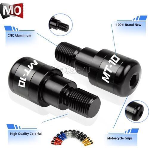 Motorcycle CNC Aluminum Handle Bar Handlebar Grips Ends Slider Falling Protector For YAMAHA MT-10 MT10 MT 10 2016
