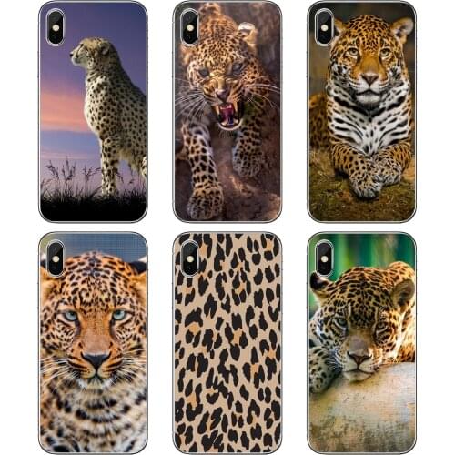 Soft Cases Covers Z-Wallpaper-Leopard For Huawei Honor 6 6A 7 7X 7A 7C 8 8C 8X 9 9X 10 10i 20 Lite Play Pro