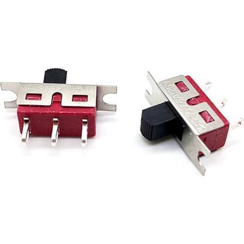 2PCS Salecom TS-13 Slide Switch 3pins 2 Position ON ON 3A 250VAC/6A 125VAC SPDT Toggle Switch SH