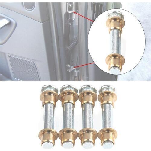 Car Door Hinge Pins Bushing Repair Assembly Kit Set for Nissan Navarra 97-05 D22 High Strength Corrosion-resistant