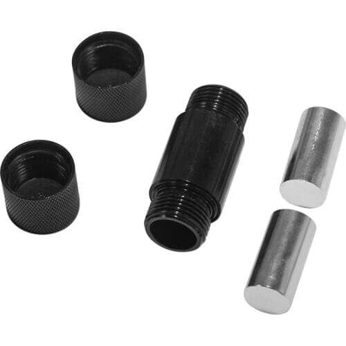 5 parts Aluminum Pollen Press Tobacco Compressor Works With Herb Grinder Tobacco Herb Spice Crusher Grinder -Lipstick Design