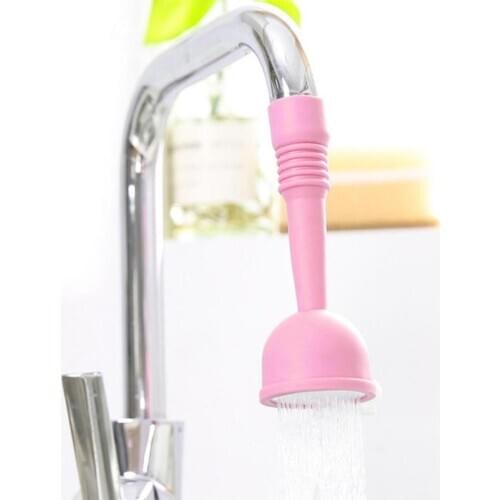 Silicone Kitchen Faucet Water-saving Filter Shower Water Rotating Spray Tap Water Filter Valve for Kitchen Bathroom Accessories