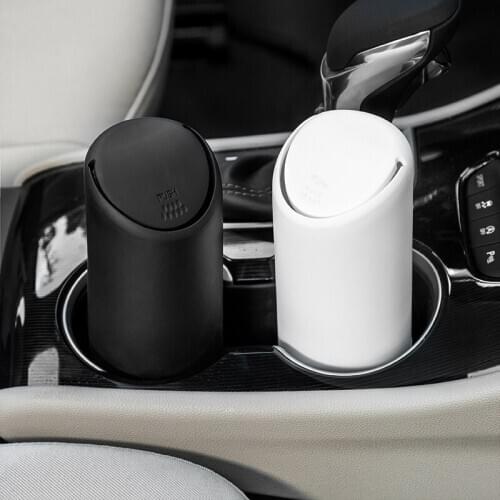 Foldable Silicone Cup Car Trash Can Bin Trash Container Mini Miscellaneous Storage Bin Trash Bin Holder Cleaning Tool Poubelle