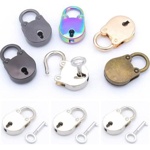 Vintage Antique Style Mini Bear Head Archaize Padlocks Key Lock with Keys