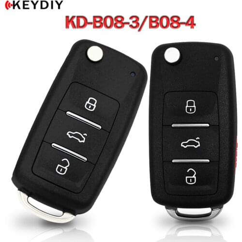KEYDIY 1/5/10pcs/lot B08-3/4 KD900/KD-X2/URG200 Key Programmer B Series KD MINI Remote Control for VW 202AD Style