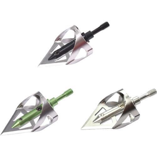 100 Grain Broadhead Arrow Head Shooting Beast Point Tip for Carbon Arrow Bolt Archery Bow Outdoor Hunting Free Shipping
