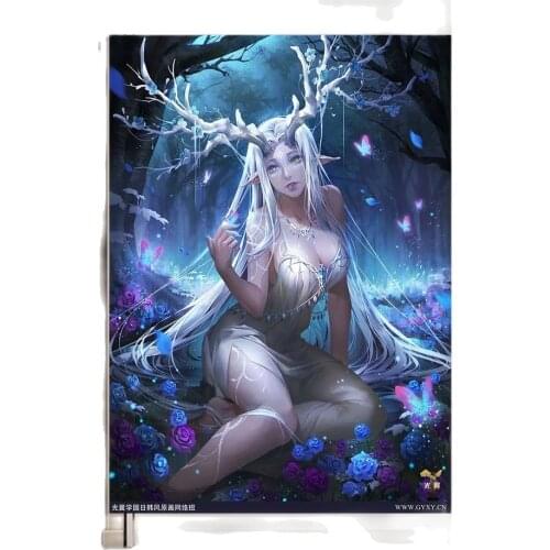 Diamond Embroidery Anime Girl Diamond Painting Full Square, Round Drill Diamond Mosaic Cartoon Lady Portrait Home Gift,A761