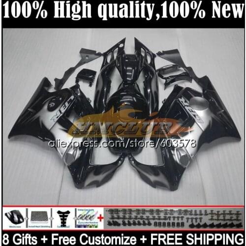 +Tank For HONDA CBR 600 F2 FS 1991 1992 1993 1994 10CL.24 CBR 600F2 CBR600FS CBR600F2 CBR600 F2 91 92 93 94 Fairing Silvery flam