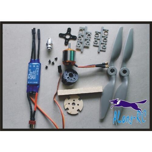 FREE SHIP XXD2217 +ZTW AL40A ESC power SET for 3D airplane RC model World War II aircraft PART (ABOUT 1.2- 1.4kg PUSH)