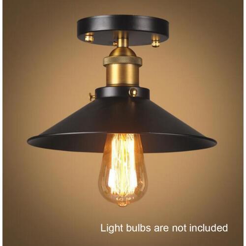 Home Rust Proof Iron Loft Decoration Indoor Ceiling Light Aisle Balcony Restaurant Decoration Corridor Lamp
