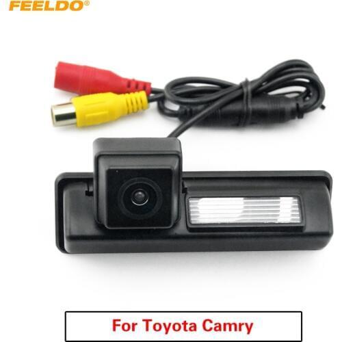 FEELDO 1Set Car Rearview Backup Water-proof Parking Assist Camera For Toyota Camry XV40 (2007-2011) #FD-4004