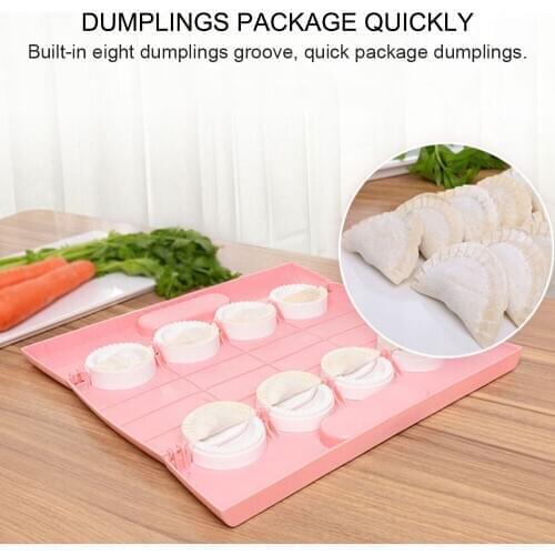 Dumplings Maker Tool Jiaozi Pierogi Mold You Can Make 8 Dumplings At A Time Baking Molds Pastry Kitchen Accessories
