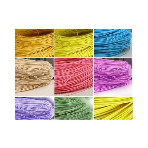 500g Round furniture PE rattan plastic imitation synthetic rattan weaving raw material for outdoor table chair basket component