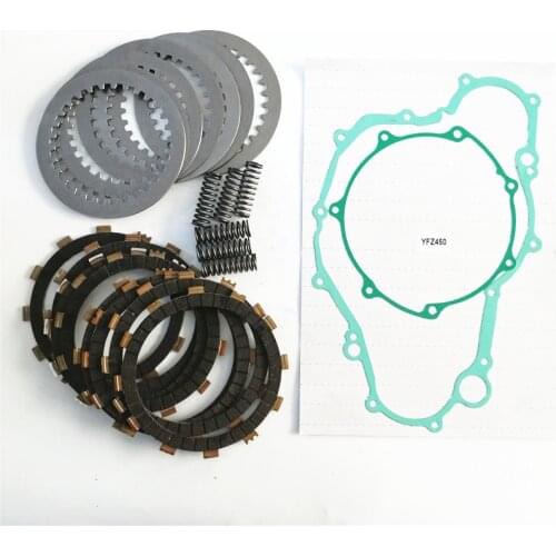 Motorcycle Clutch Friction Plates Springs Cover Gasket Kit for Yamaha Yfz450 Yfz 450 YFZ450V BILL BALLANCE EDITION 2004-2009