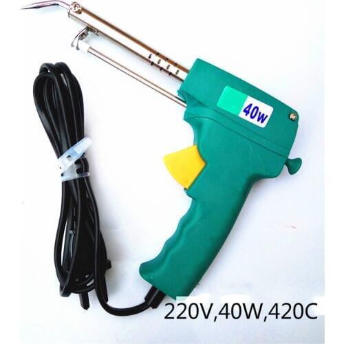Manual Welding Machine Spool Gun Push Pull Feeder Tin wire 220V/40W 420C Wire 1-2mm Welding Torch Manual Tool Free Shipping
