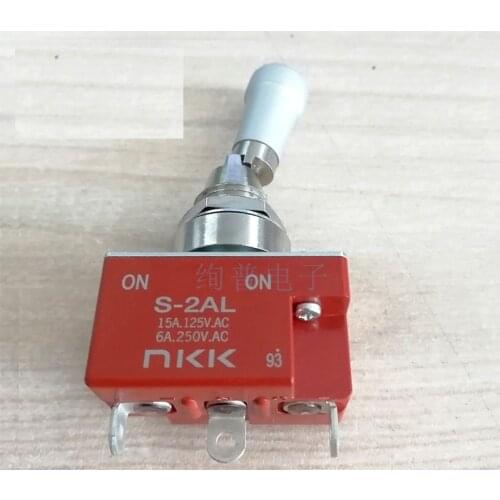 S-2AL S2AL lock switch three-pin two-speed SPDP Japan NKK toggle switch