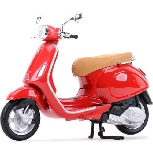 Maisto 1:12 Piaggio Vespa Primavera 150 Static Die Cast Vehicles Collectible Hobbies Motorcycle Model Toys