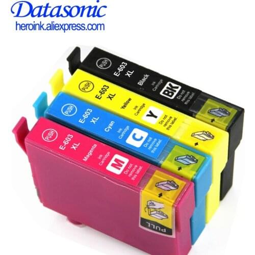 DAT Cartouches compatibles pour epson 603 for XP-2100 XP-2105 XP-3100 XP-3105 XP-4100 XP-4105 WF-2810 2830 2835 2850 ink printer