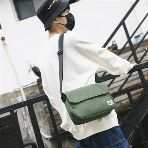 Tilorraine new postmans bag crossbody shoulder bag mens leisure fashion student korean style oxford material unisex