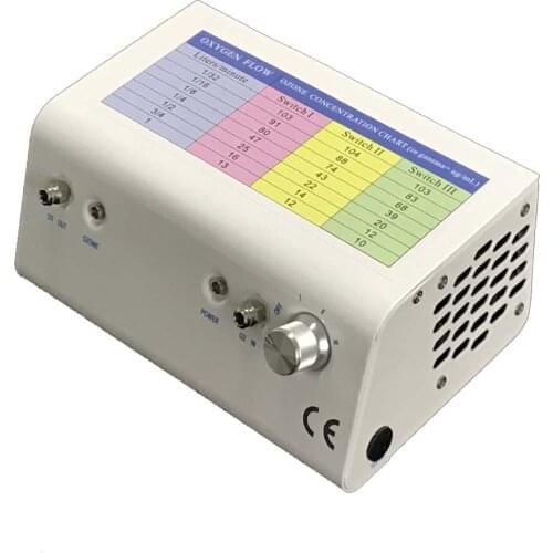 Titanium electrode and quartz tube medical CE generator ozone