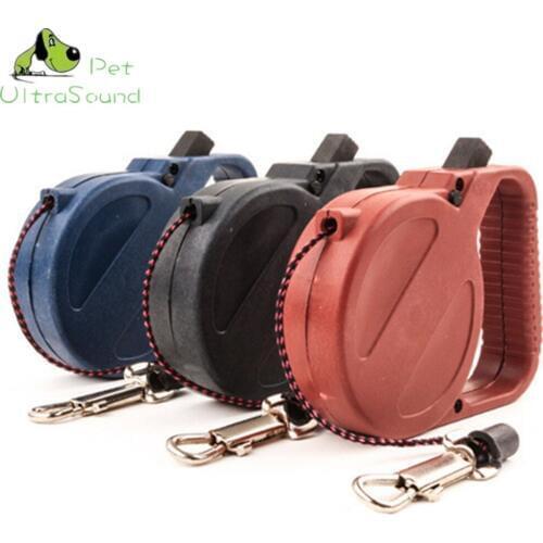 ULTRASOUND PET Dog Leash Dog Leashes Plastic Nylon Round Rope 3 Meter Max Capacity 15KG All Seasons Comfortable Dog Collars