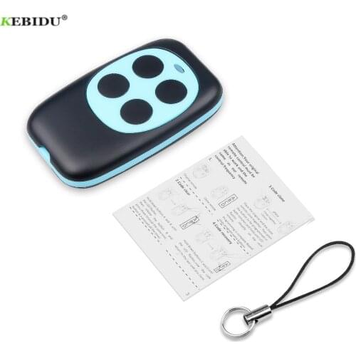 Universal 433MHZ Remote Control 4 Channe Garage Gate Door Opener Remote Control Duplicator Clone Cloning Code Car Key