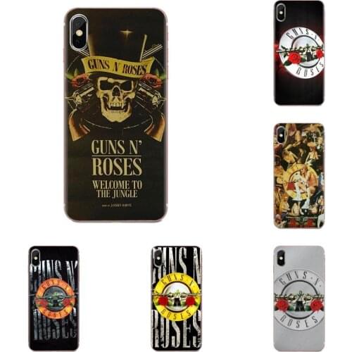 Guns N Roses Music Bank Design For Samsung Galaxy S20 S10 S9 S8 Plus A50 A70 A40 A30 A20 A10 A50S A70S A10S Mobile Cases