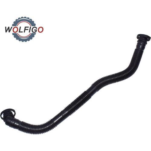 WOLFIGO Secondary Air Pump Connector Hose For VW Volkswagen Beetle Golf MK4 Jetta MK4 2.0L 85KW 06G131127 06A131127M V103586