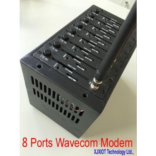 Xjx Hotselling Factory wavecom 2403 GSM gprs SMS modem 8ports usb2.0 interface