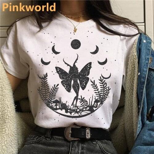 Summer 2021 Cute 90s Kawaii Fashion Print Ladies T-shirt casual basics O-collar white shirt short sleeve ladies Tshirt,Drop Ship