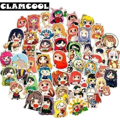 50Pcs Japanese classic cartoon character himouto Umaru Chan child Sticker scrapbooking for skateboard Toy luggage decoration