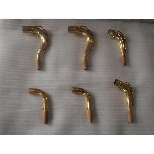 6 pieces Alto and Tenor & Baritone saxophone neck