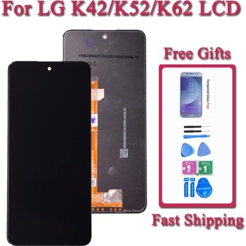 Display For LG K42 K52 LCD Display Touch Screen Repair Sensor Panel Digitizer Assembly Replacement