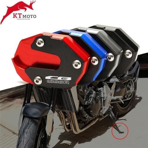 For HONDA CB1000R CB 1000R CB1000 R 2018-2020 Motorcycle CNC High quality Kickstand Foot Side Stand Extension Pad Support Plate