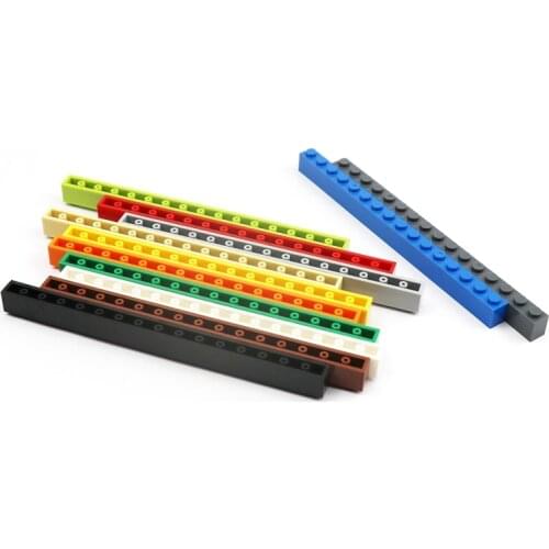 10pcs Building Blocks 1 X 16 Parts DIY Toys Bricks Piano Accessory For Kids Educational Training Aid Compatible with 2465 Blocks