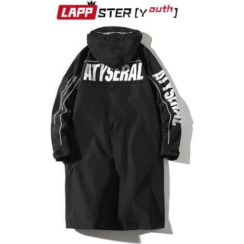 Мужские длинные тренчи LAPPSTER China At AliExpress