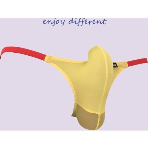 Men Jockstrap Sexy Mens Underwear G-Strings & Thongs Sexy Penis Mens Underpants Thongs Soft Mens T-back Thongs