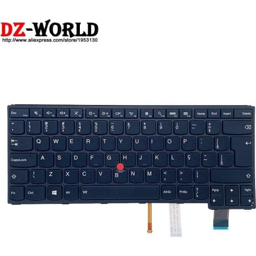 New Original BR Brazil Backlit Keyboard For Lenovo Thinkpad P40 Yoga 460 S3 Yoga 14 Laptop Teclado 00UR204 00UR241