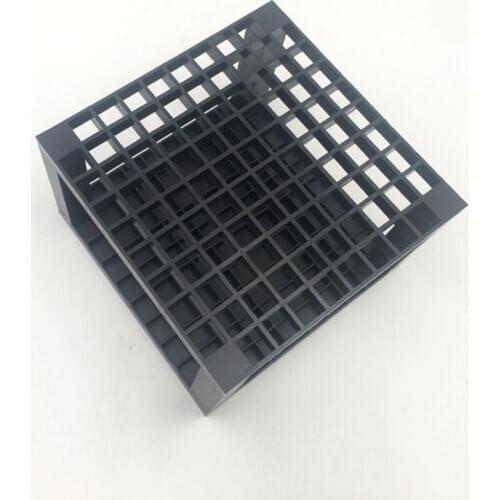 96 Hole Plastic Pencil & Brush Holder Desk Stand Organizer Holding Rack for Pens, Paint Brushes, Colored Pencils, Markers,Makeup