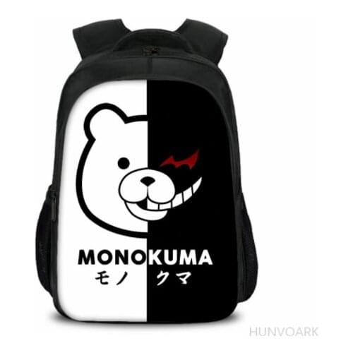 Danganronpa Monokuma Backpacks For Boys School Children Schoolbags For Girls Book Bag Anime School Bags Printing Trendy Mochilas