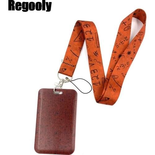 Back to Scholl Education Leaning Equation Neck Strap Lanyard for keys lanyard card ID Holder Key Chain for Gifts