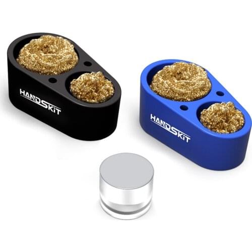 Resistant Silicone Soldering Iron Cleaning Ball Collecting Excess Tin Dross Box Double Wire Ball With Iron Revival Paste