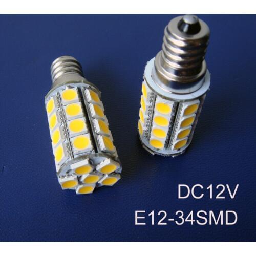 High quality DC12V E12 led light,led e12 bulbs 12V E12 led lamps free shipping 10pcs/lot