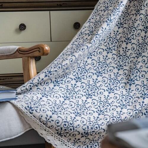 WINLIFE Cotton Curtains For Windows