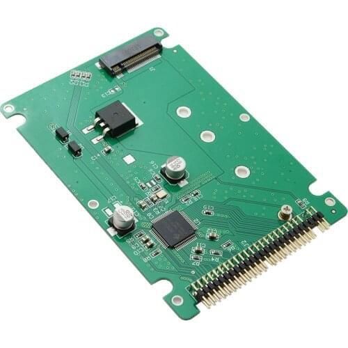 Zihan IDE 2.5 inch 44Pin to NGFF B/M-key SSD Hard Disk Case Enclosure for Note book Lap top