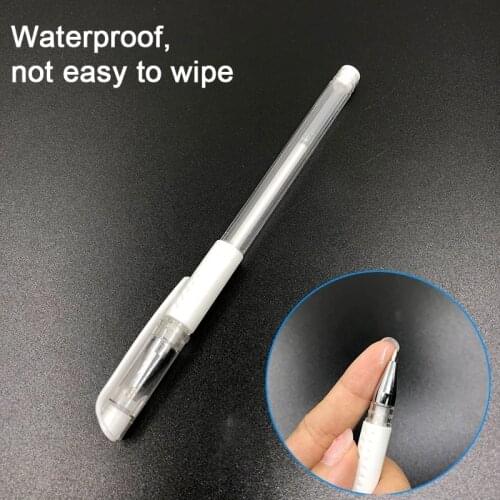 1pc White Eyebrow Marker Pen Tattoo Accessories Microblading Pen Tattoo Surgical Skin Marker Pen for Permanent Makeup Supplies