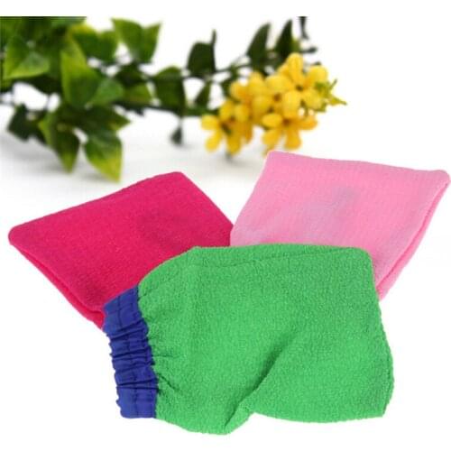 1Pc Professional Korea Hammam Scrub Mitt Magic Peeling Glove Exfoliating Tan Removal Mitt Bath Accessories