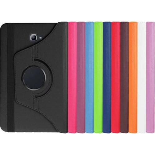 360 Rotating Case New For Samsung Galaxy Tab A 10.1 2016 Case T580 T585 SM-T580 SM-T585 Stand Cover PU Leather Tablet Case